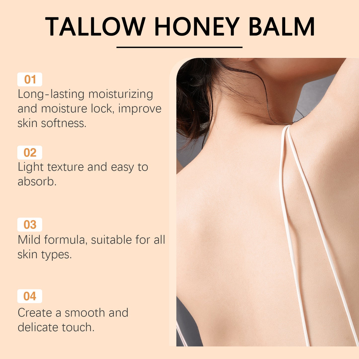 Tallow Cream Remove Dark Spots Melanin Brightening Firming Tightening Repair anti Sagging Dryness Moisturizing Body Lotion