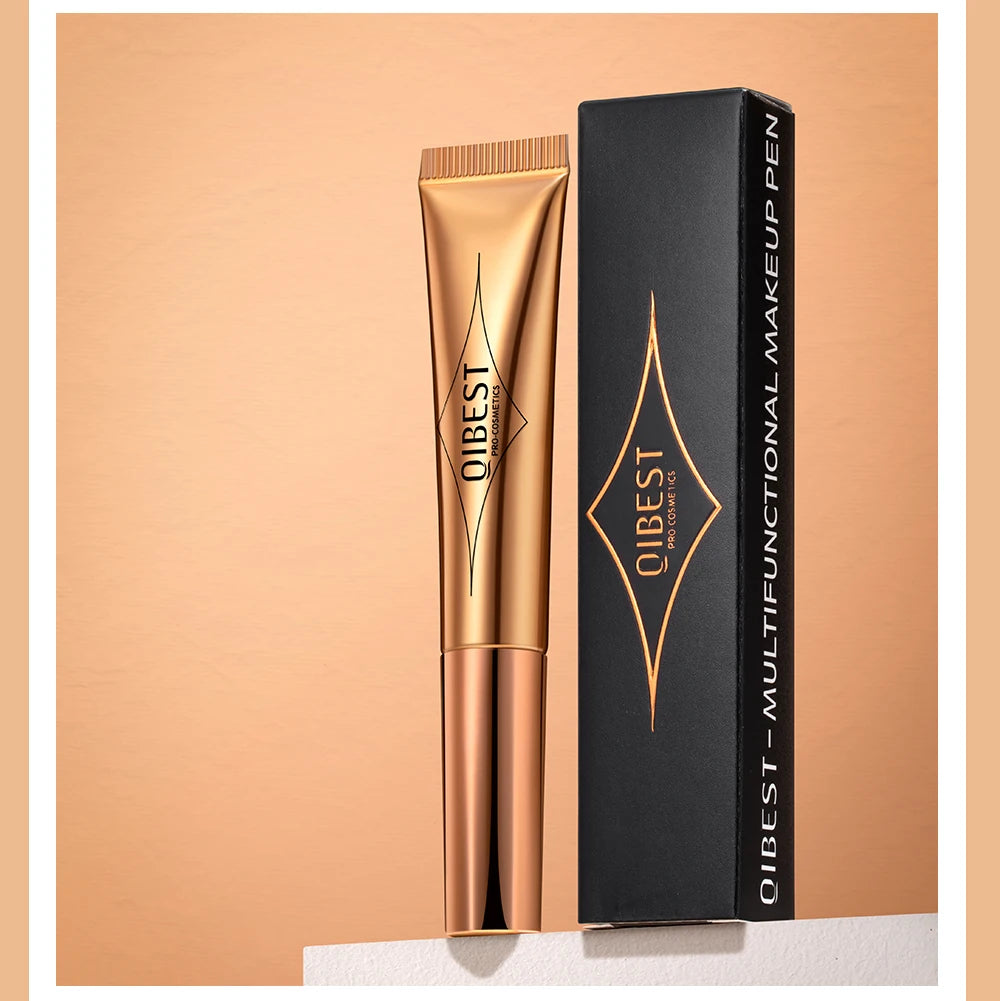 Liquid Contour with Cushion Applicator Highlight Shimmer Natural Soft Moisturizing Cream Liquid Blush for Cheek Cosmetics