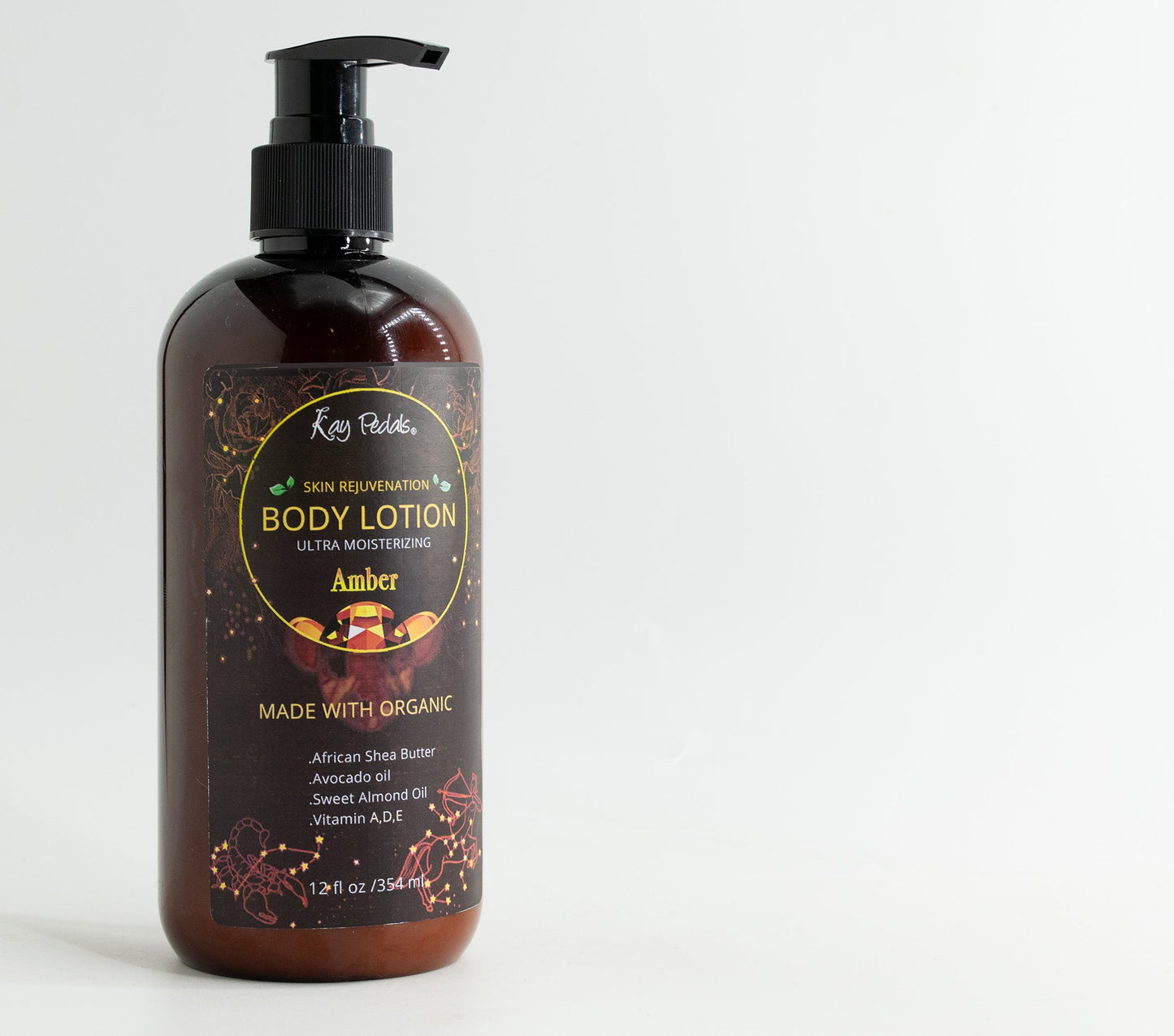 Amber Stone Body Lotion | Organic Body Cream | Shea Butter Lotion | Scented Lotion | Almond Body Lotion | Fragrance Lotion-1