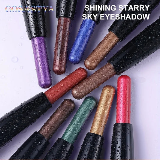 Shadow Stick - Magic Color Cream Shimmer Crayon for Eye Brightening and Highlighting, Dual-Function Eyeliner Pen