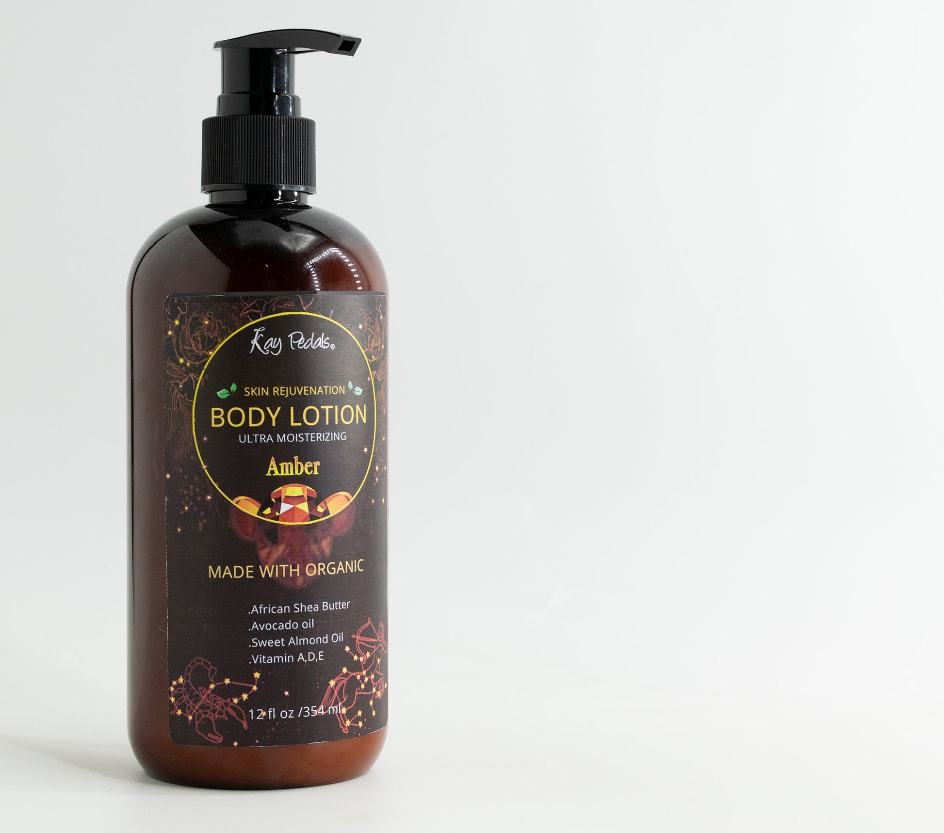Amber Stone Body Lotion | Organic Body Cream | Shea Butter Lotion | Scented Lotion | Almond Body Lotion | Fragrance Lotion-1